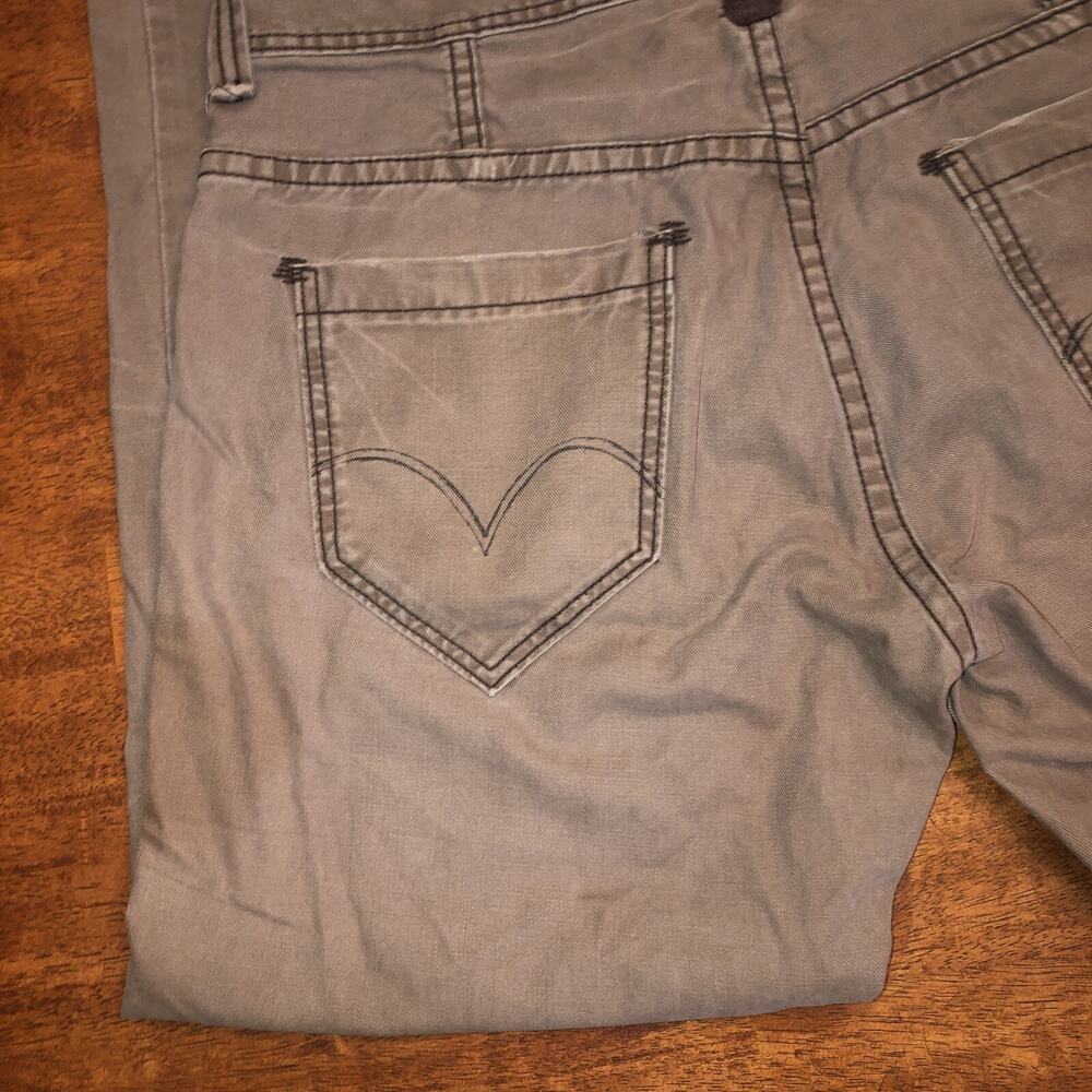 Levi's 701S Relaxed Straight Fit Jeans Tan Khaki W 34 X L 34 - Picture 5 of 15
